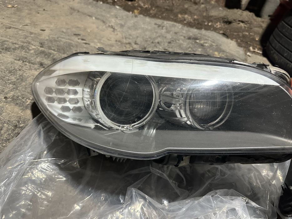 Фары от бмв ф10 до рест