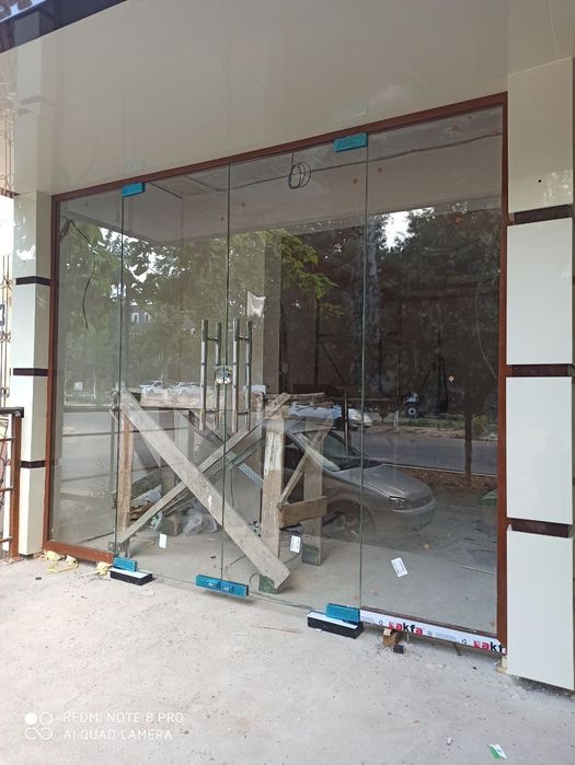 Окна двери и витражи, алюминиевый и пластик. Эшик ва ромлар. Стекло