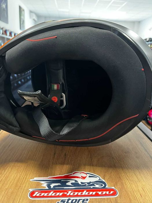 Мото каска за мотор AGV K1 POWER Matt M-S 57-58см,много запазена