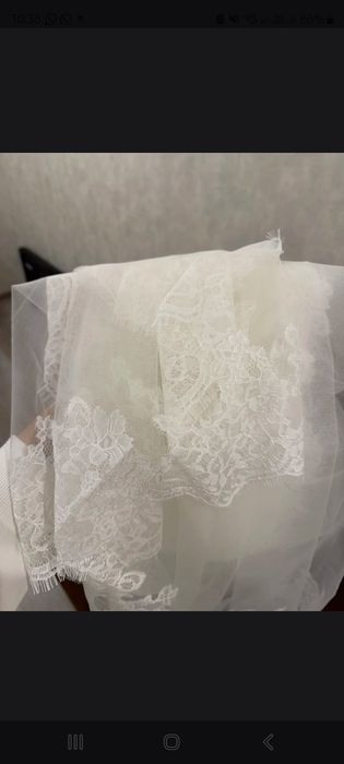 Фата испанка (2 м) ivory