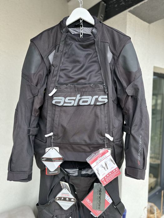 Costum echipament moto doua piese NOU alpinestars halo drystar xl