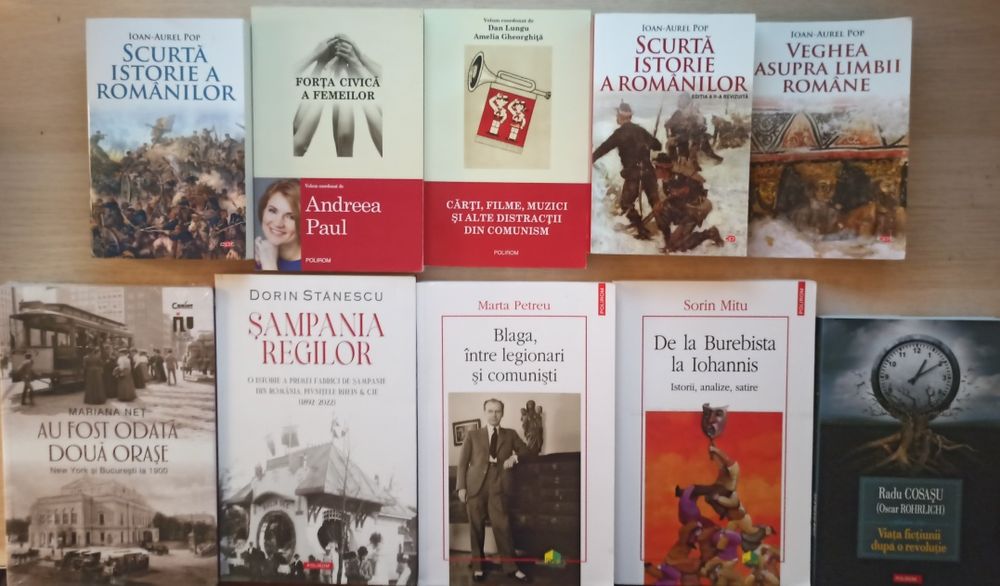 Carti de istorie despre istoria romanilor, comunism in Romania, razboi