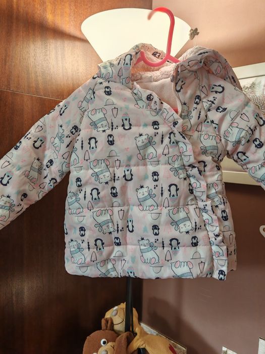 Зимно яке за момиченце