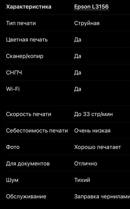 МФУ Epson L3156 в отличном состоянии