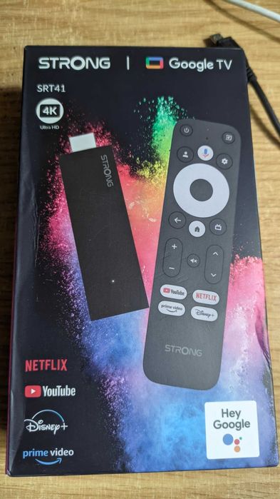Android TV  Strong 4K Настроен за телевизия, филми и т.н
