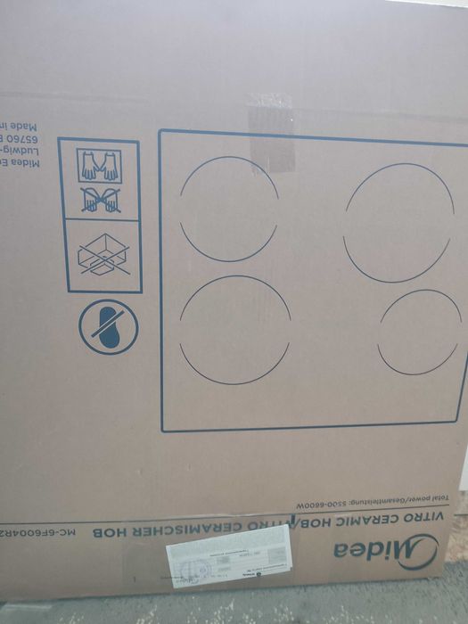 Керамичен плот за вграждане Мидеа MC-6F6004R242 - НОВ!