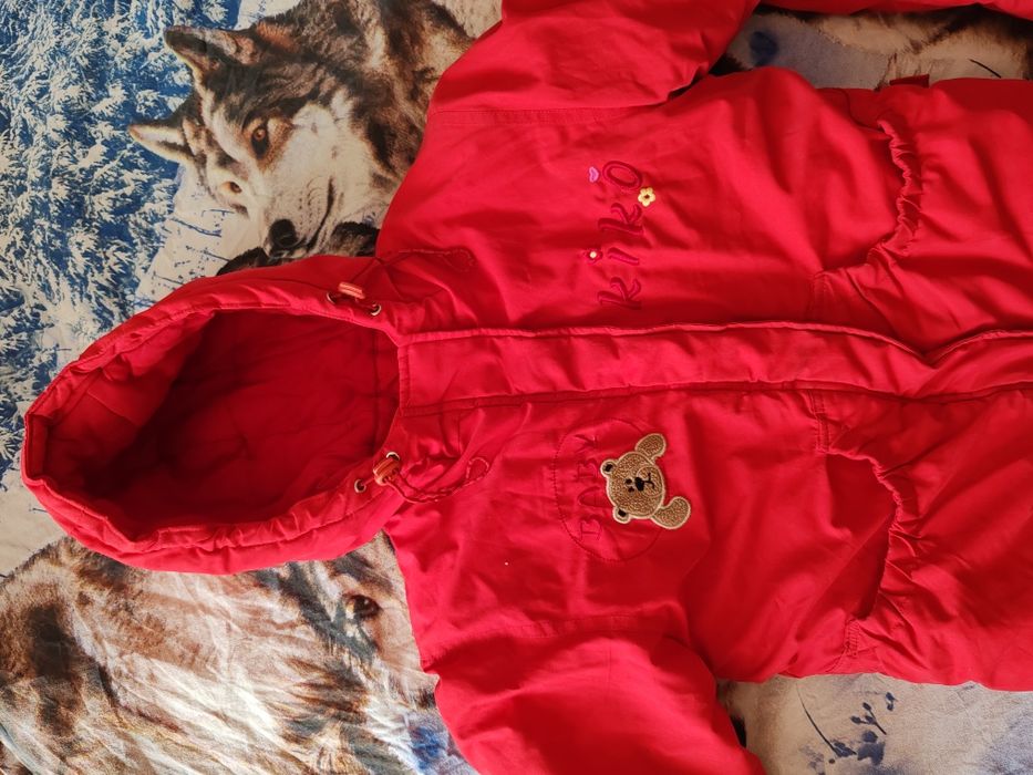 комбинезон куртка на девочку