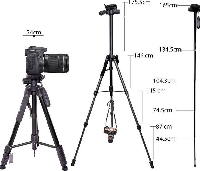 Shtativ monopod tripod 2294,2274,2254,2234,штатив трипод монопод