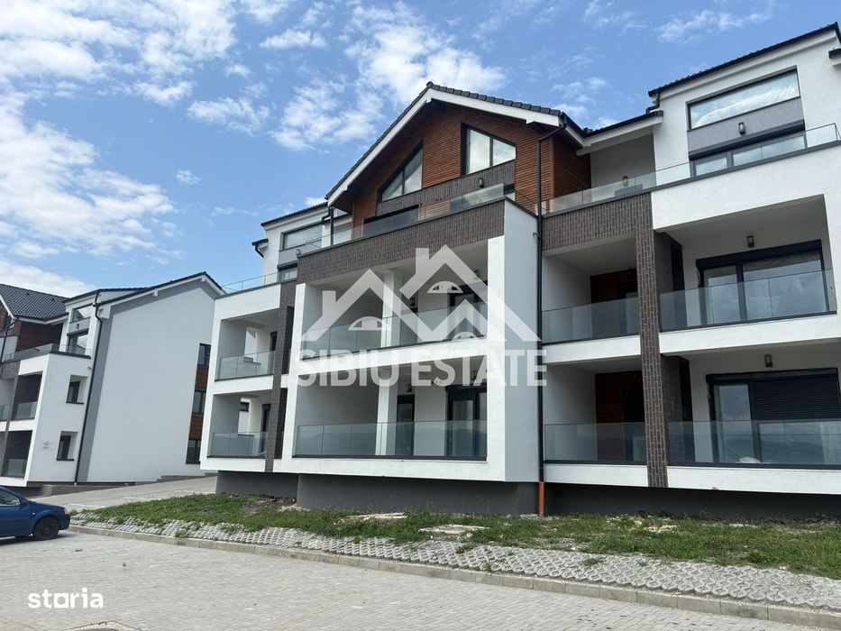 Apartament 2 camere, 54 mp + balcon 6 mp,la 10 min de centrul Sibiului