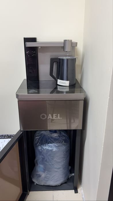 Кулер для воды Bona 21LA Teabar серый