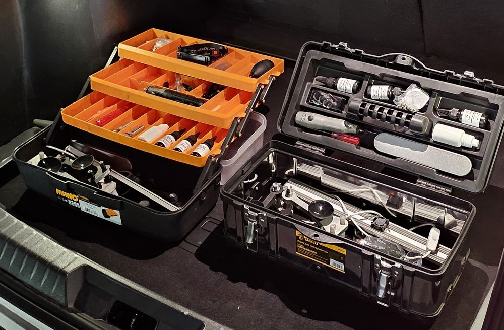 Набор для ремонта автостекол сколов и трещин