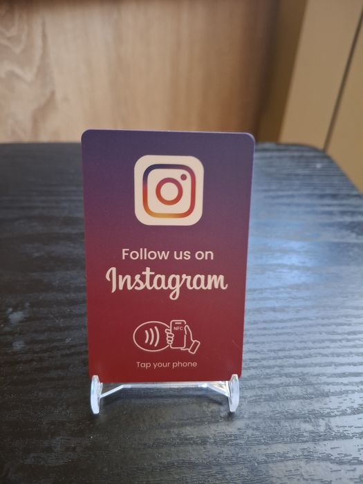 NFC Google и Instagram карти
