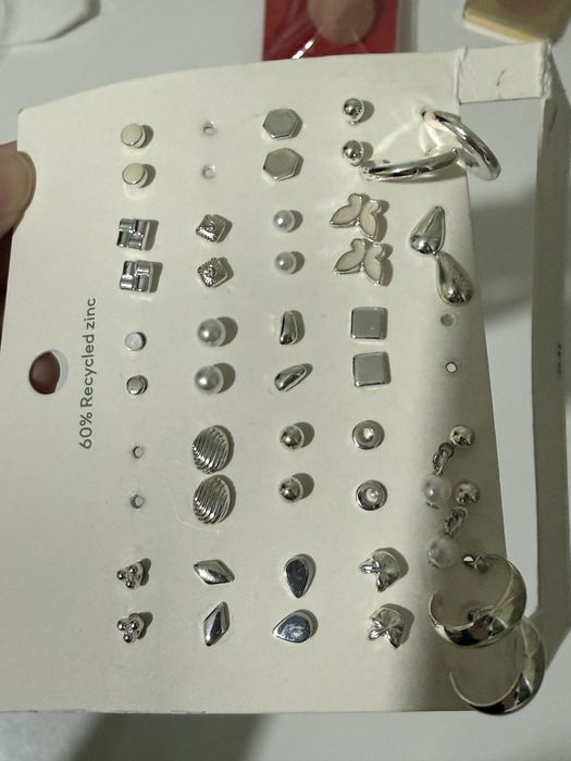 Набор серьги пусеты H&M