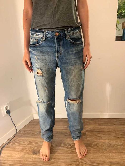 Jeans H&M Boyfriend low weist