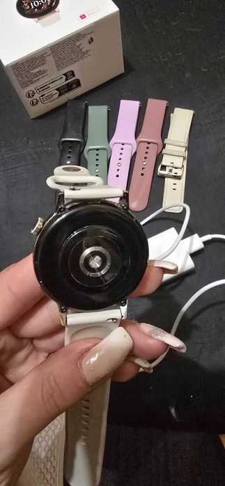 Часовник HUAWEI WATCH GT3 Gold Stainless Case White Leather Strap 42MM