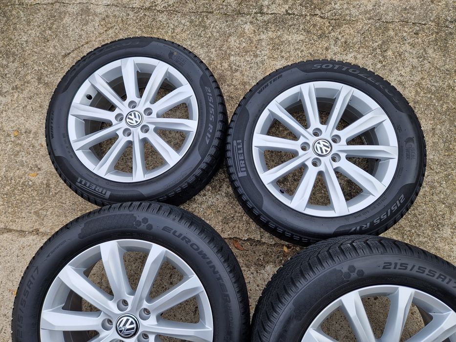 Jante Helsinki Vw Passat B8 anvelope iarna 215 55 17