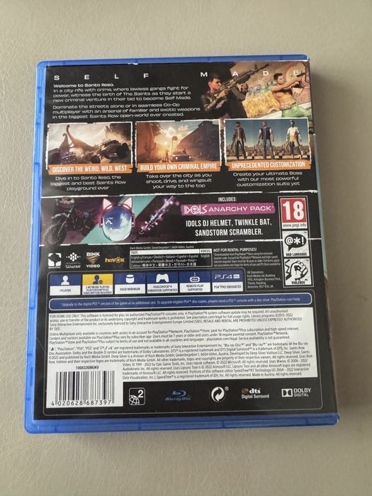 Saints Row за *PS4*