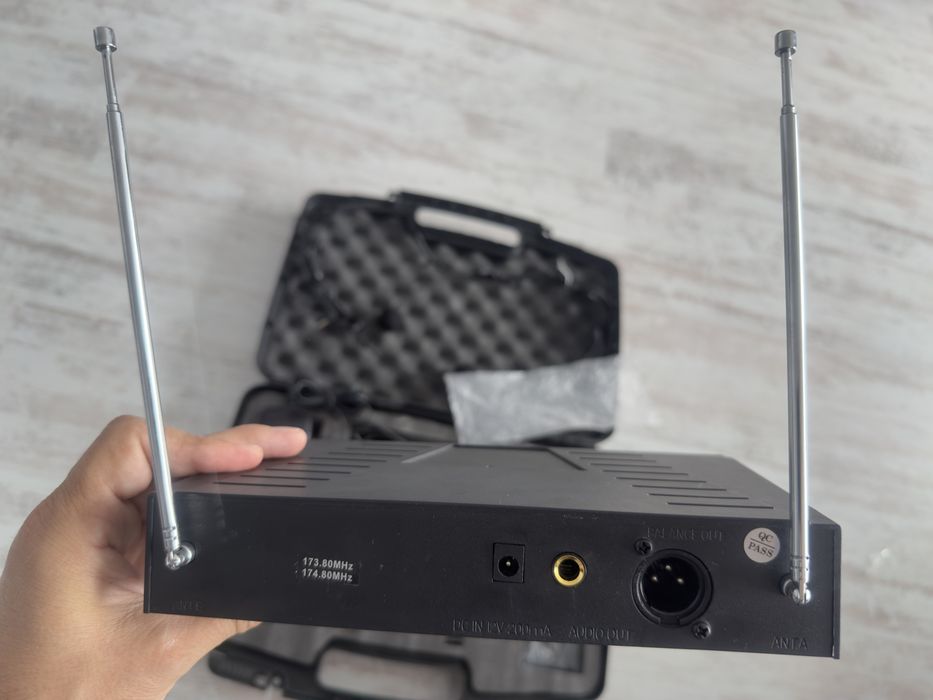 Безжична микрофонна система (с хедсет)