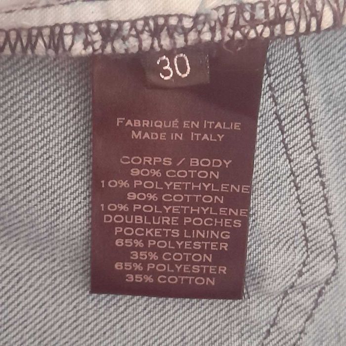 Balmain Biker Skinny Selvedge Jeans W30 / Байкерские джинсы / Винтаж