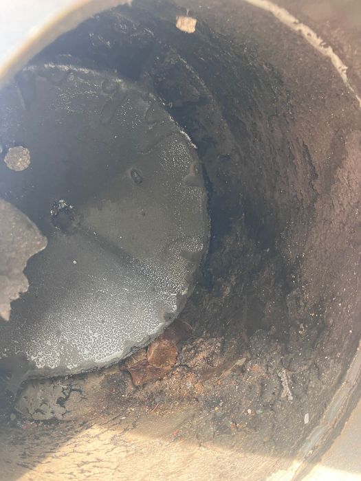 Комин въздуховод 26см с клапа