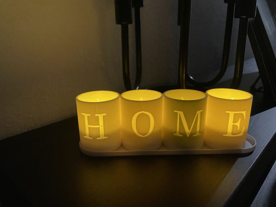 Setul „HOME” cu patru suporturi elegante