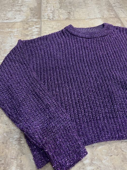 Лилав пуловер Koton