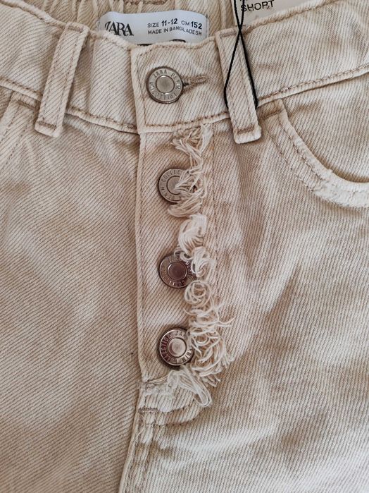 Нови къси панталонки от деним Zara