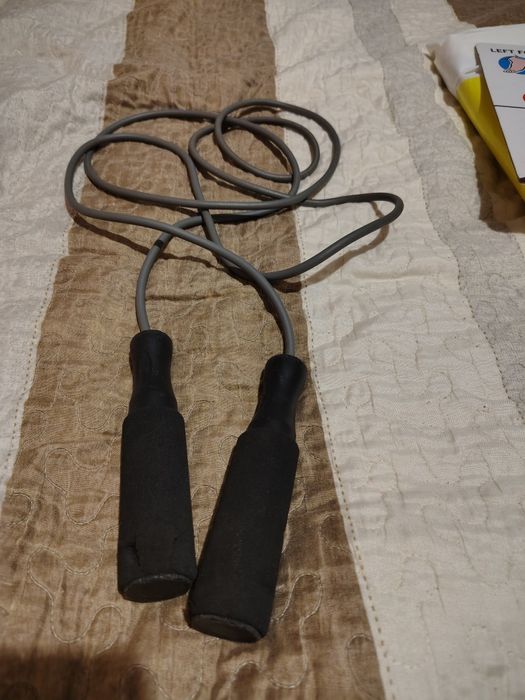 Coardă de Sărit Fitness cu Greutăți (Detașabile) - Ideală Cardio & Box