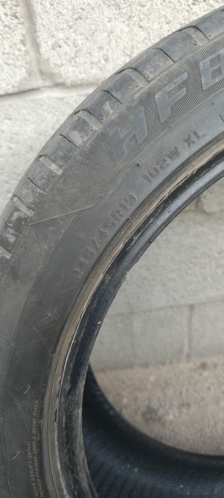 Шины 245 45 R19 летние
