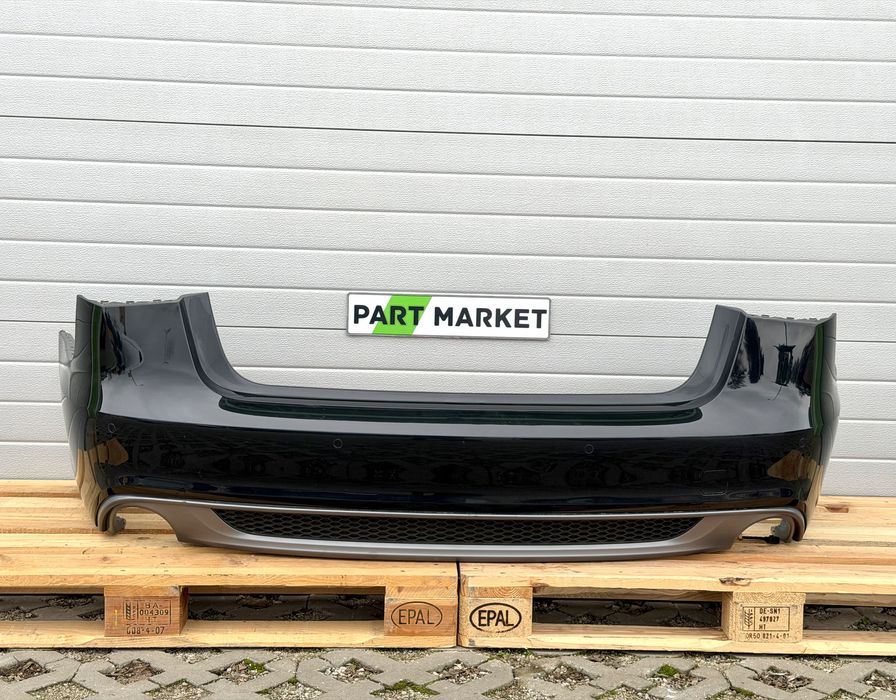 Задна броня AUDI A6 C7 4G S Line Седан 4G0807521F 4G5807511N