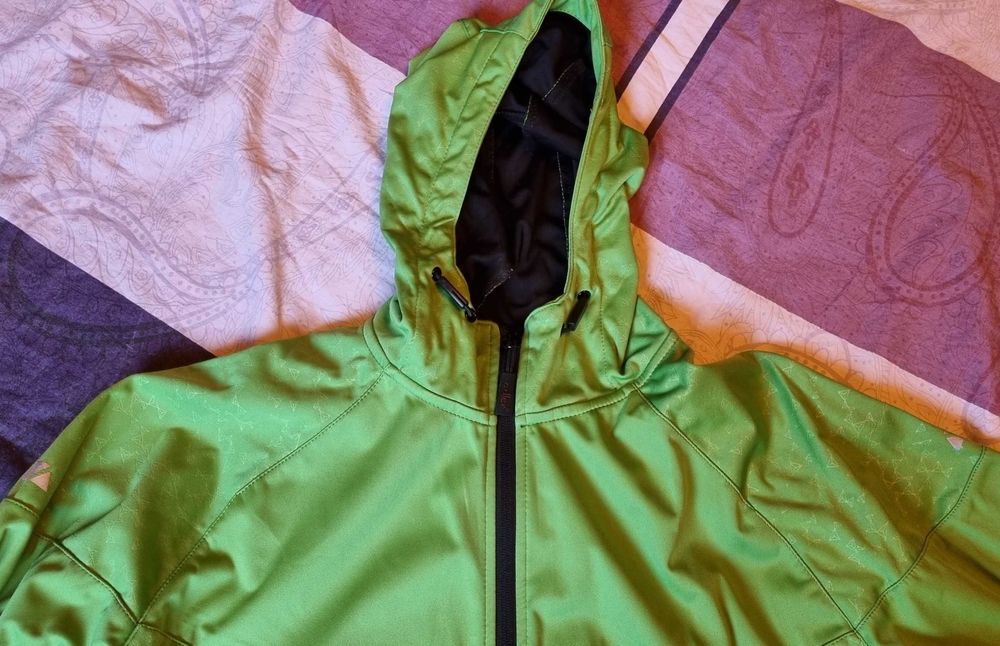 Geaca de dama softshell Adler/Malfini rezistenta la apa, verde, M