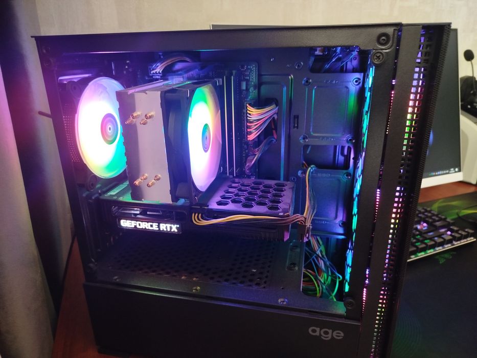 ПК intel i3 12100,16gb,rtx 3060 12gb