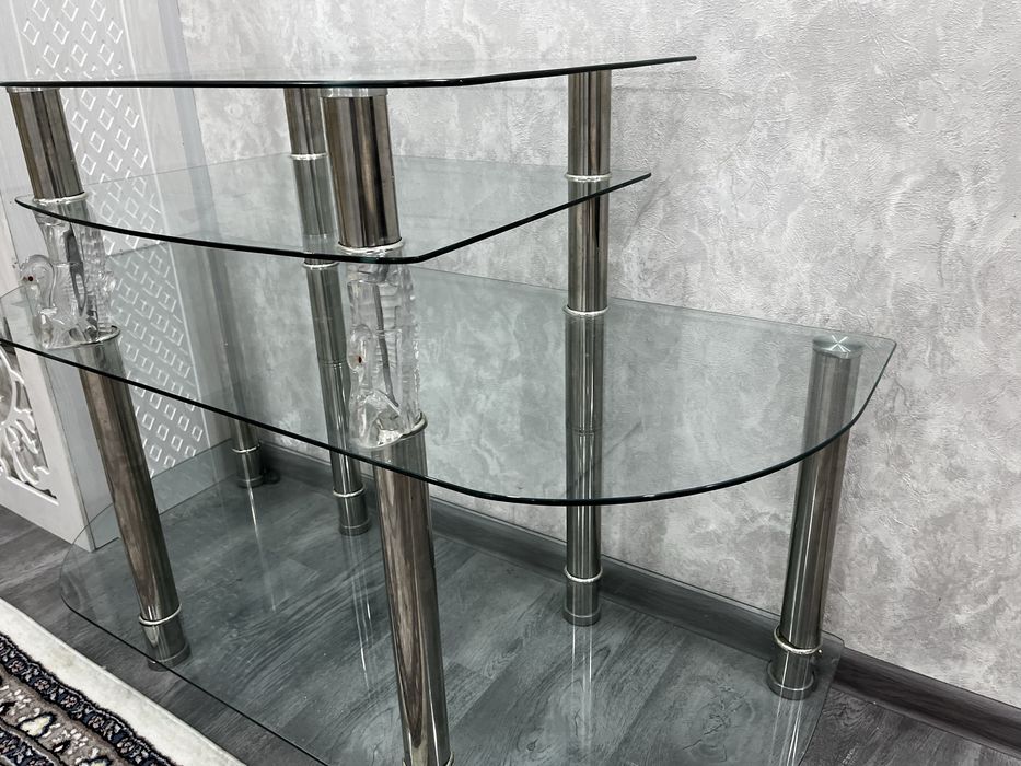 подставка стеклянная в отличном состоянии