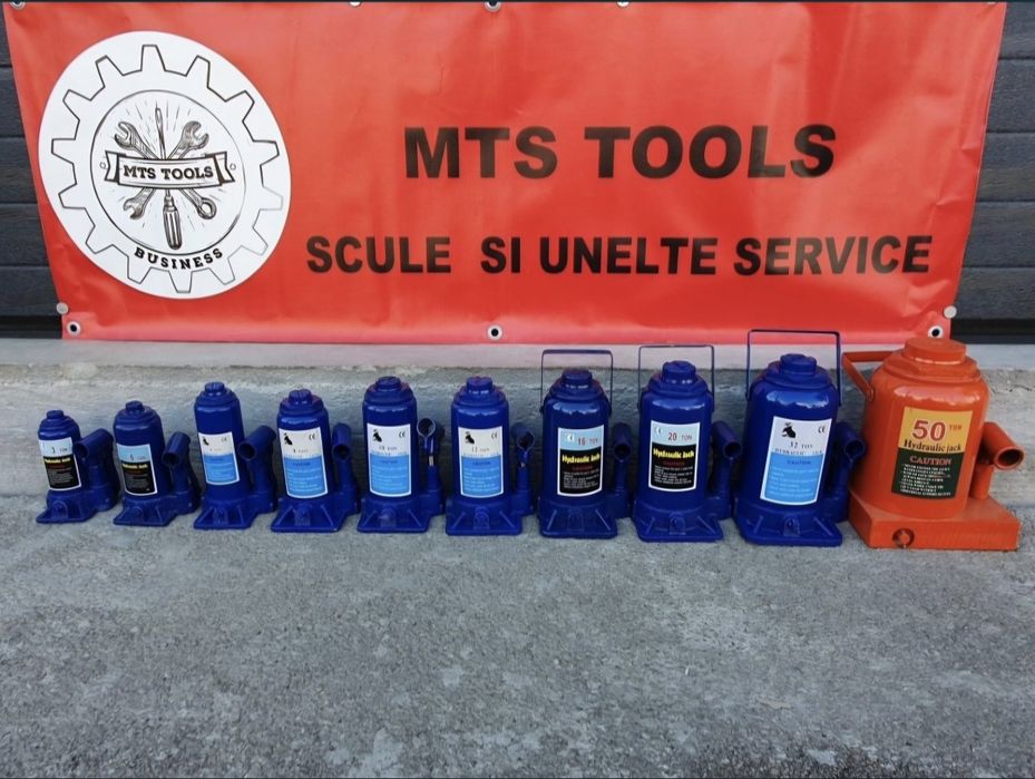 Cric hidraulic Clindric 3t - 50t / Crocodil 2t ,2.5t , 3t 4t