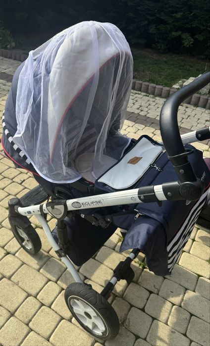 Carucior eclipse navy 3 in 1 cu tiate accesoriile