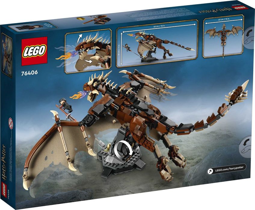 Lego Harry Potter 76406 – Dragonul Tintat Maghiar - NOU sigilat