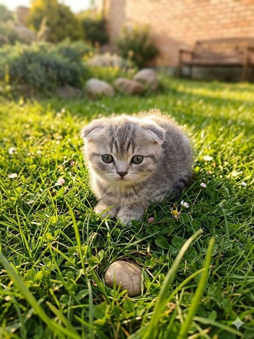 Продается породистый котенок скотиш фолд