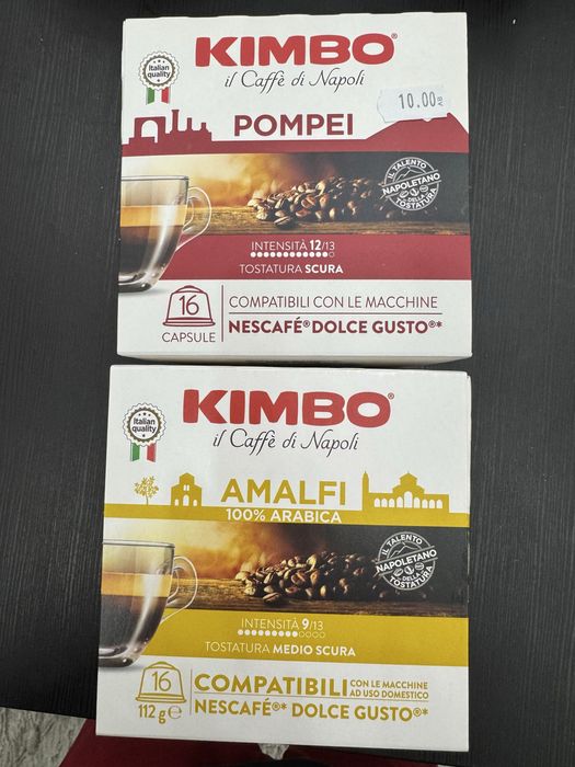 Кимбо  Dolce Gusto кафе капсули Kimbo долче густо