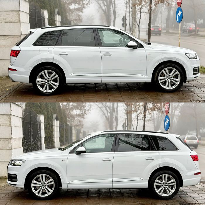 • Audi Q7 2018 • 3.0 Quattro 272 cp / S-Line / Parc Auto • Garantie •