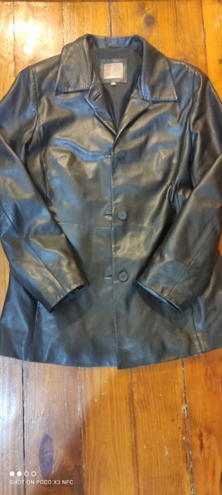 Италианско дамско кожено сако естествена кожа- намалям на 18лв