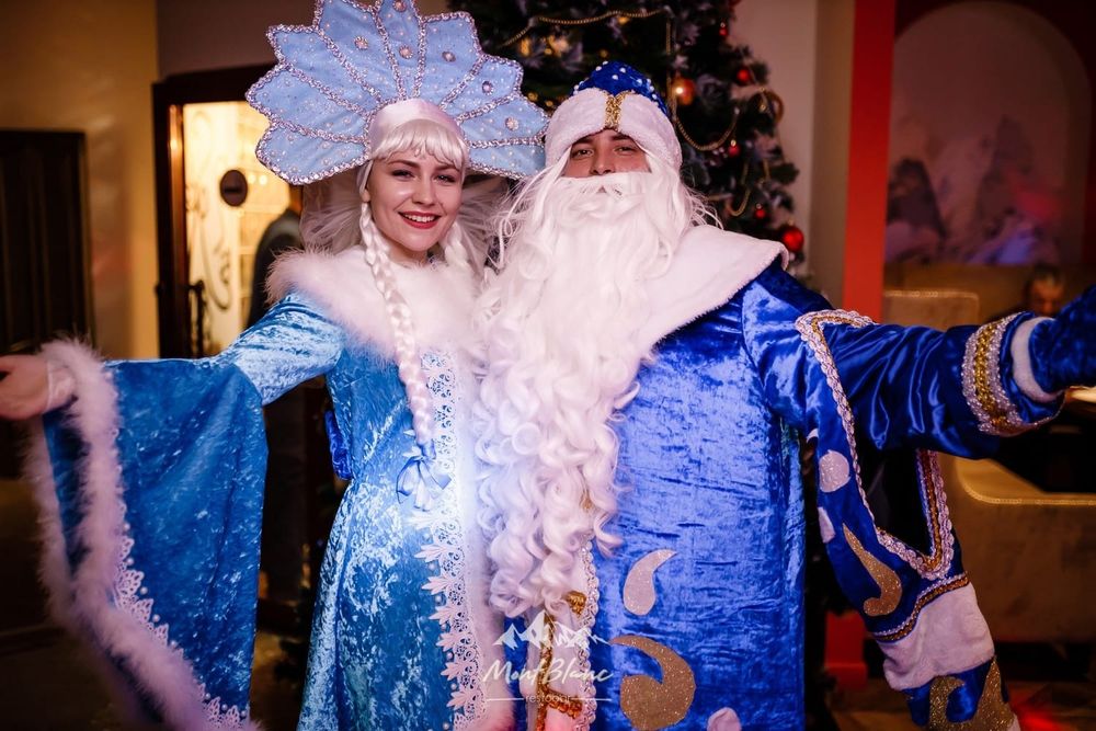 Настоящие Дед Мороз и Снегурочка