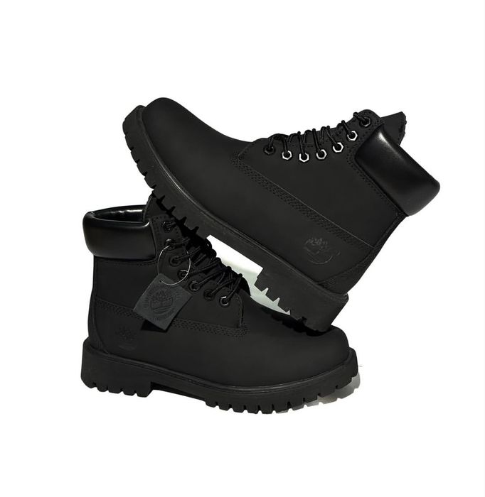 Timberland черные, тимберленды черные