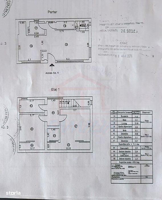 238.000 €  Condominium elegant, nou, în inima orașului Gal