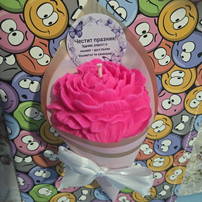 Ароматни соеви свещи/букети/подаръчета за всеки повод!