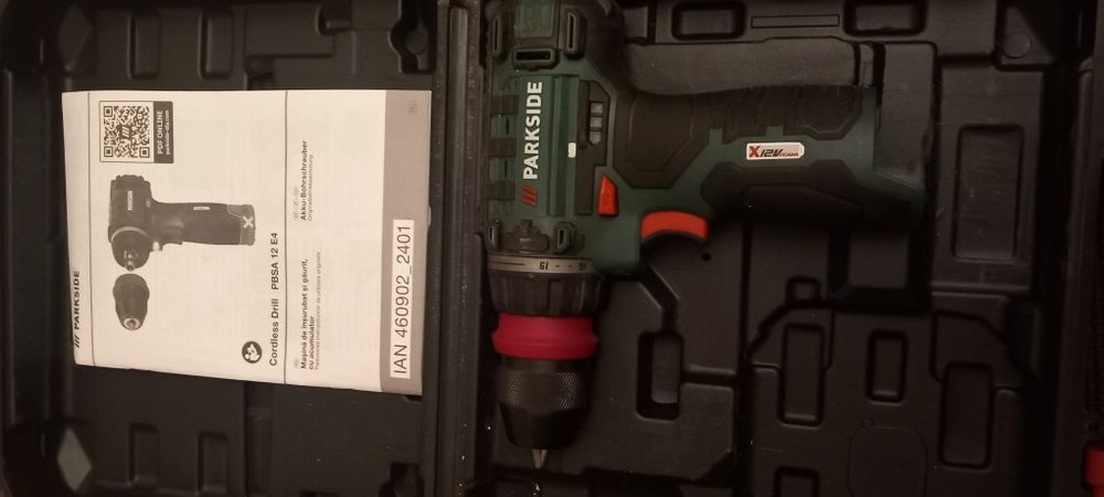 Vând mașină de gaurit și înșurubat Parkside