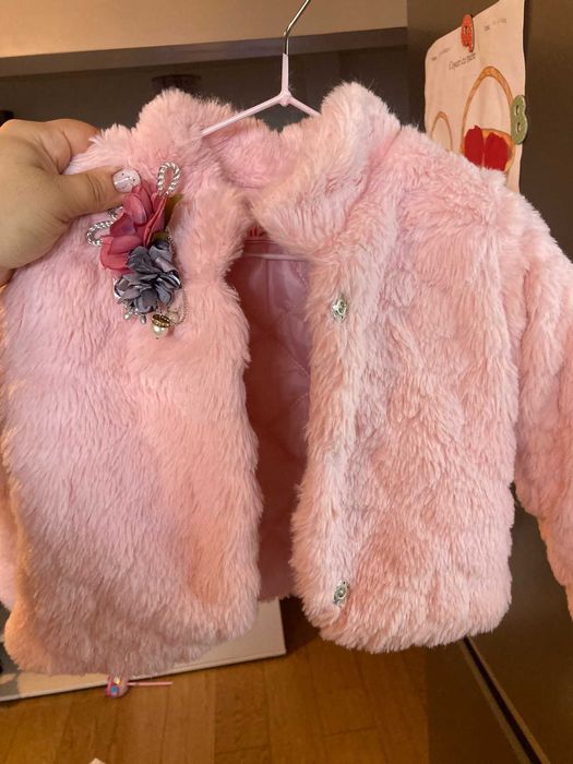 Jacheta matlasata cu blanita - marimea 92