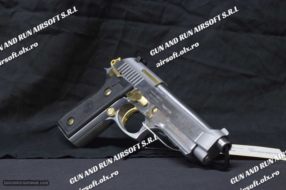 Pistol Unic si Puternic 5J!! ~MODEL MODIFICAT~ Metal Co2 6.mm ~ SILVER