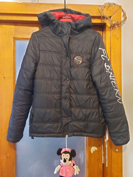 Geacă copii glugă FC BAYERN mărimea xs iarna