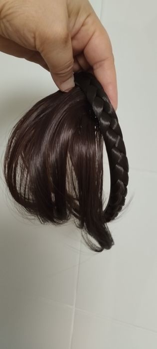 Ободки -челка накладные