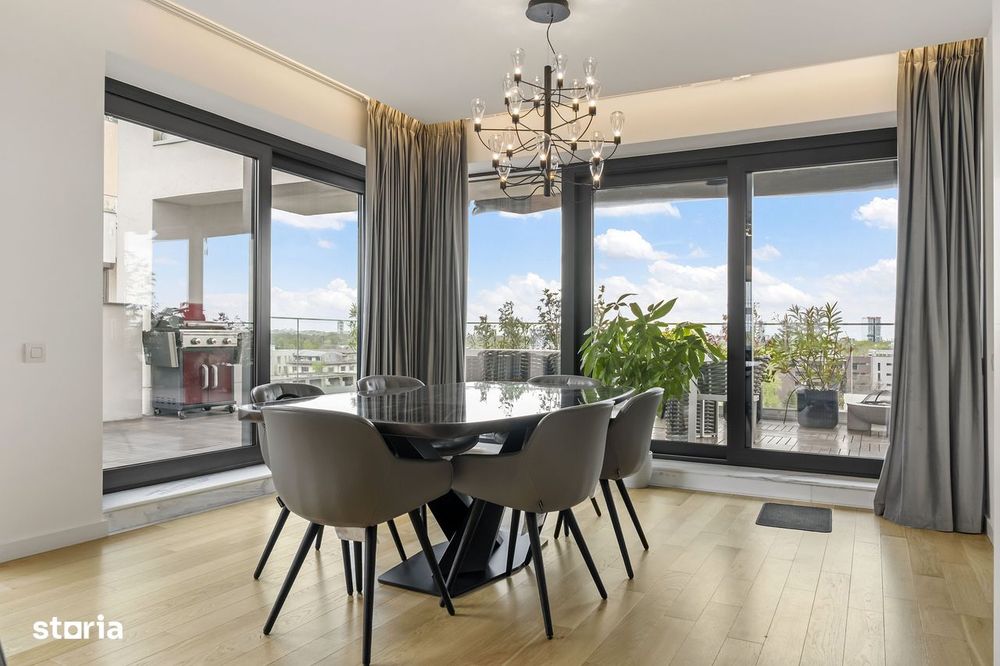 Penthouse Duplex | One Herastrau Plaza | Terase spectaculoase